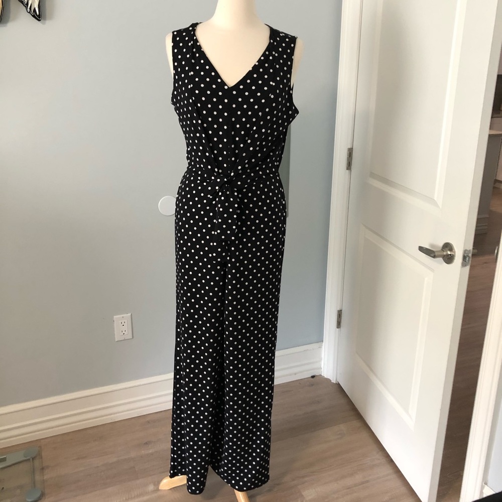 Chico’s Black Polka Dot jumpsuit